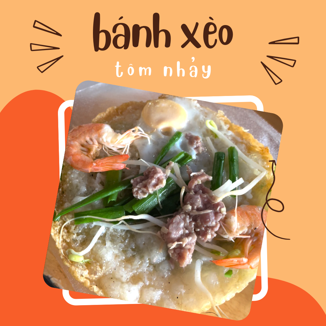 Tiệm bánh xèo tôm nhảy Quảng Ngãi ngon mê mẩn đông khách bản địa
