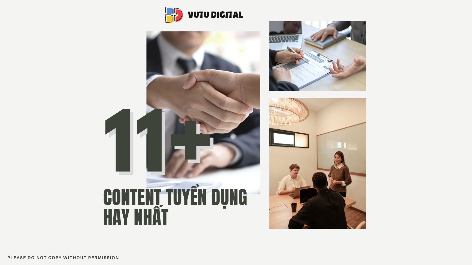 TOP 11+ mẫu content tuyển dụng hay và hiệu quả nhất trên facebook