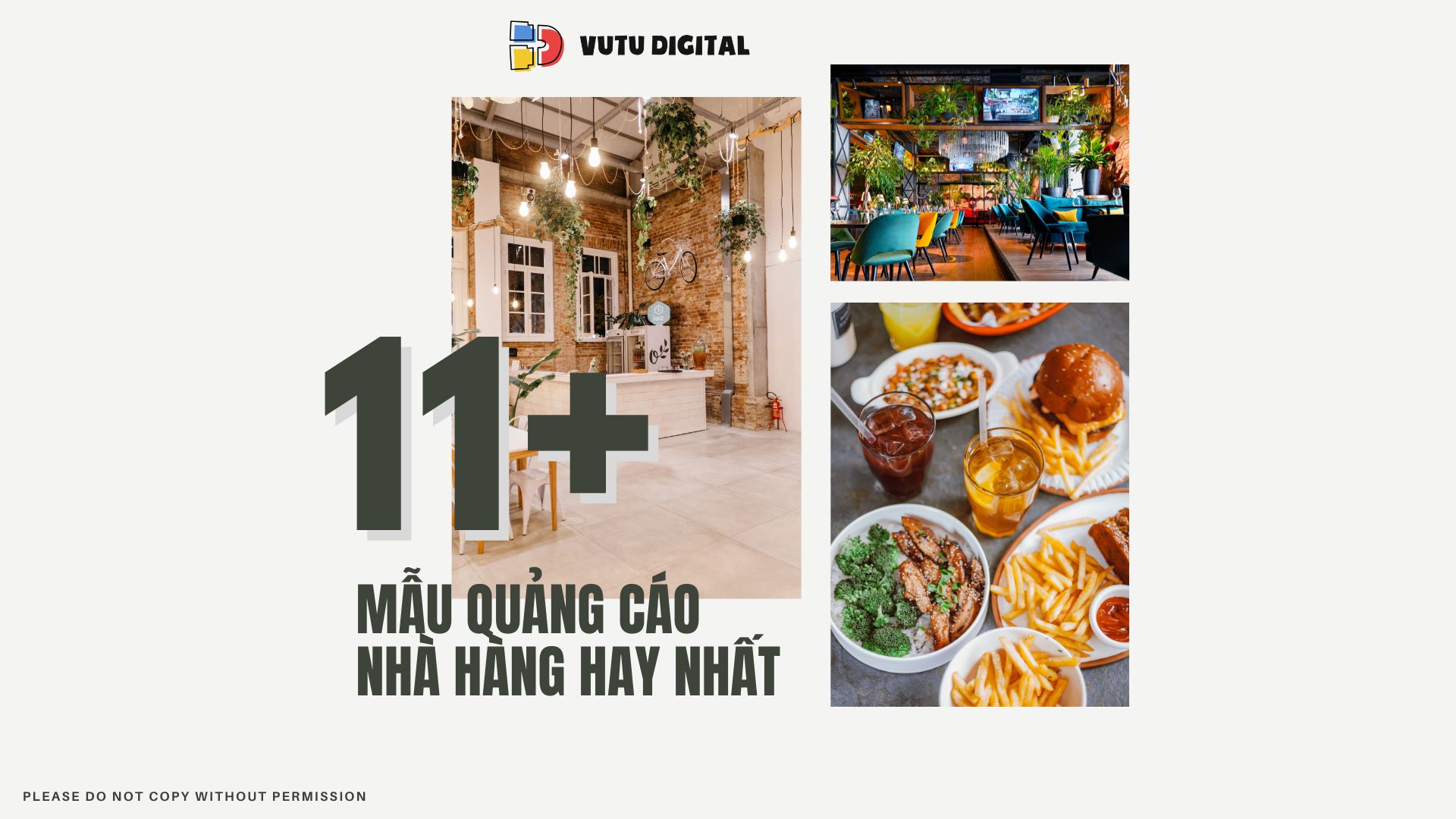 Tổng hợp 11+ mẫu quảng cáo nhà hàng hiệu quả nhất hiện nay