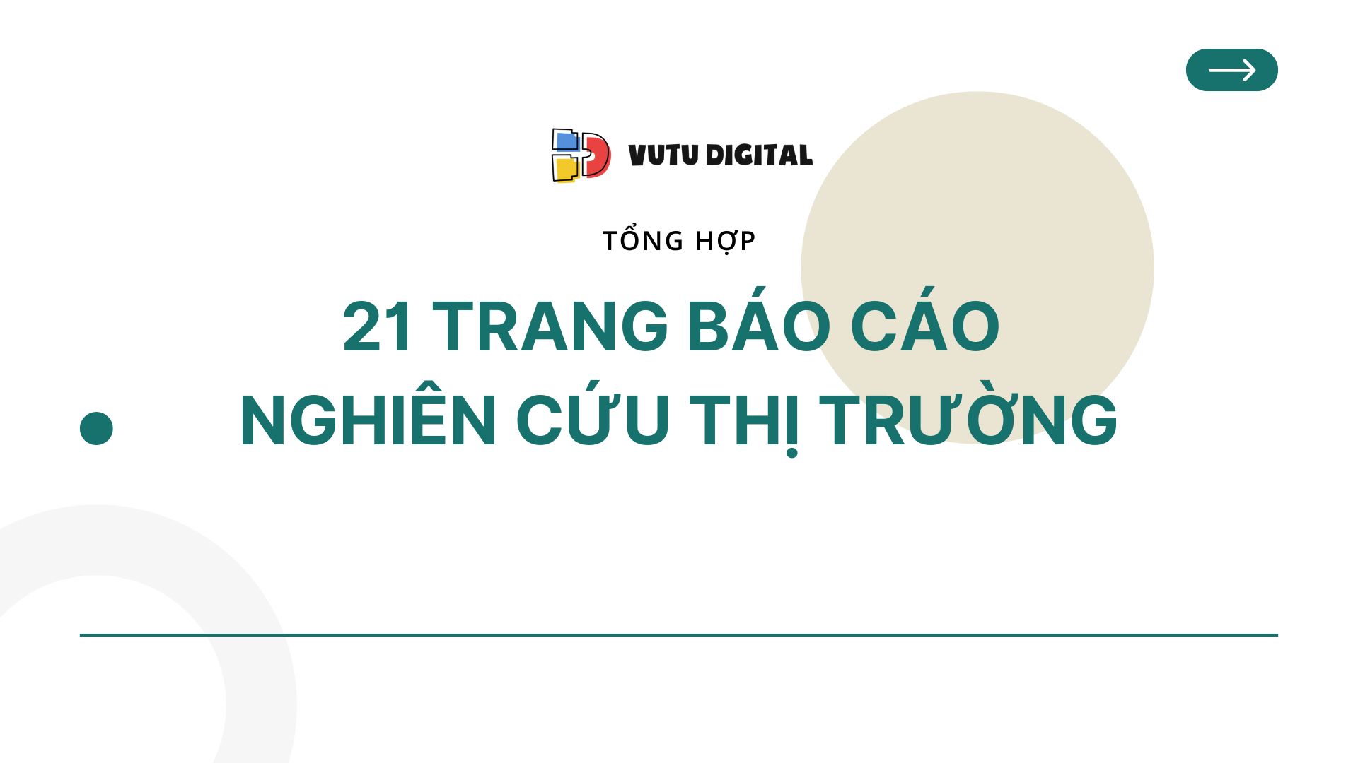 Tổng hợp 21 trang báo cáo nghiên cứu thị trường uy tín